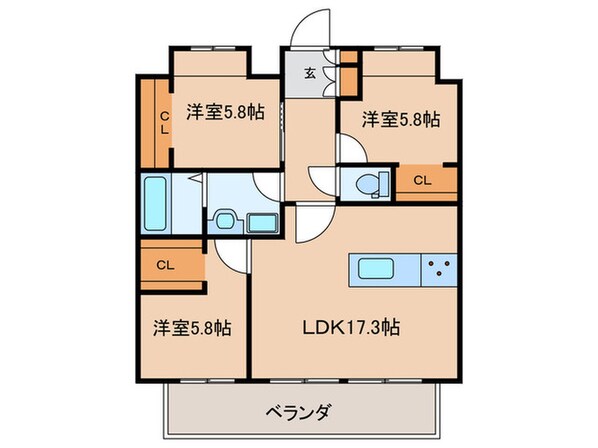 LEGEND　TAKAMIの物件間取画像